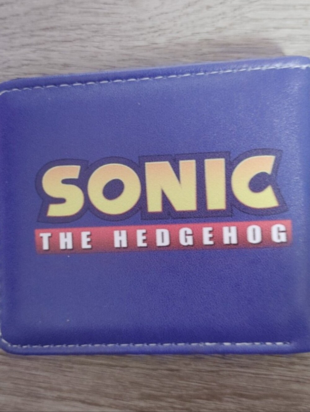 New Sonic the hedgehog anime manga leather wallet